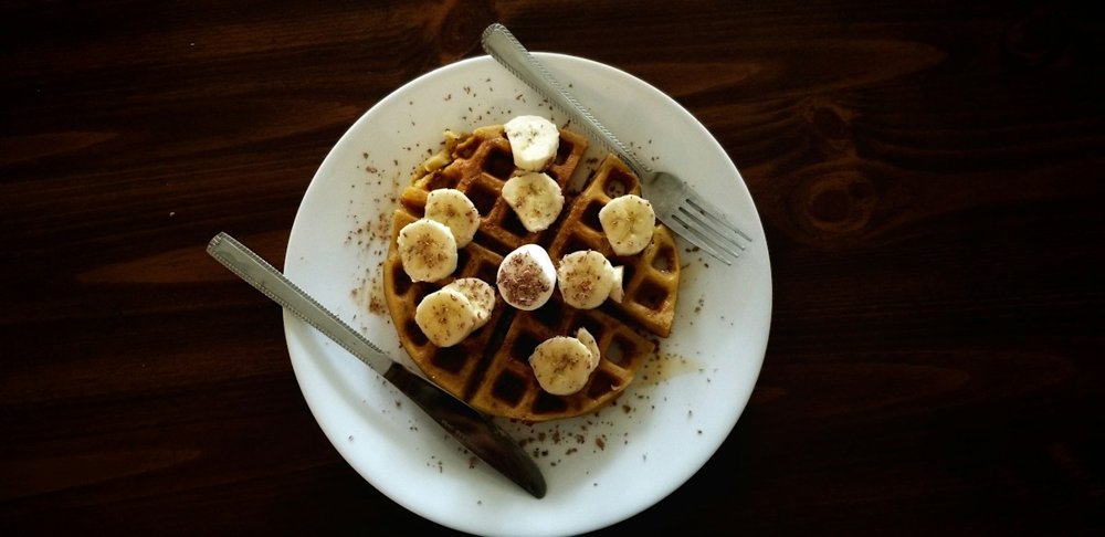 Illustrative photo for Banana Waffles