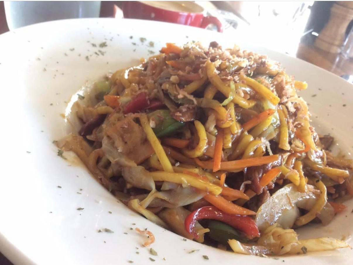 Beef Stir Fry at Racetrack Café
