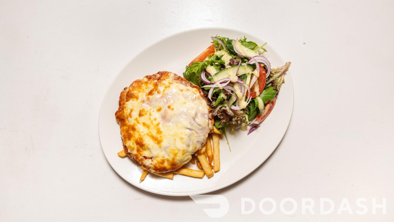 Illustrative photo for Petite Chicken Parma