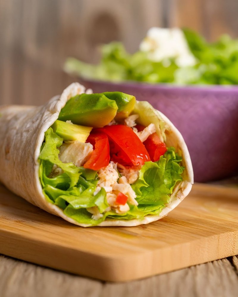 Illustrative photo for Crispy Chicken Wrap