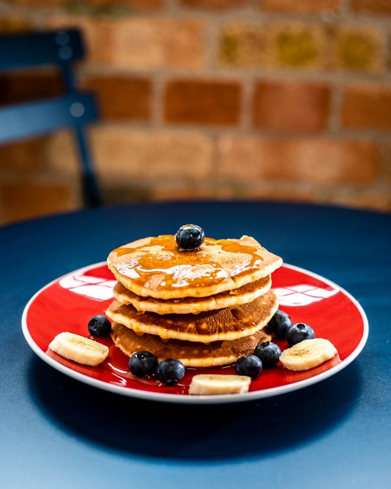 Illustrative photo for Buttermilk Pancake Stack