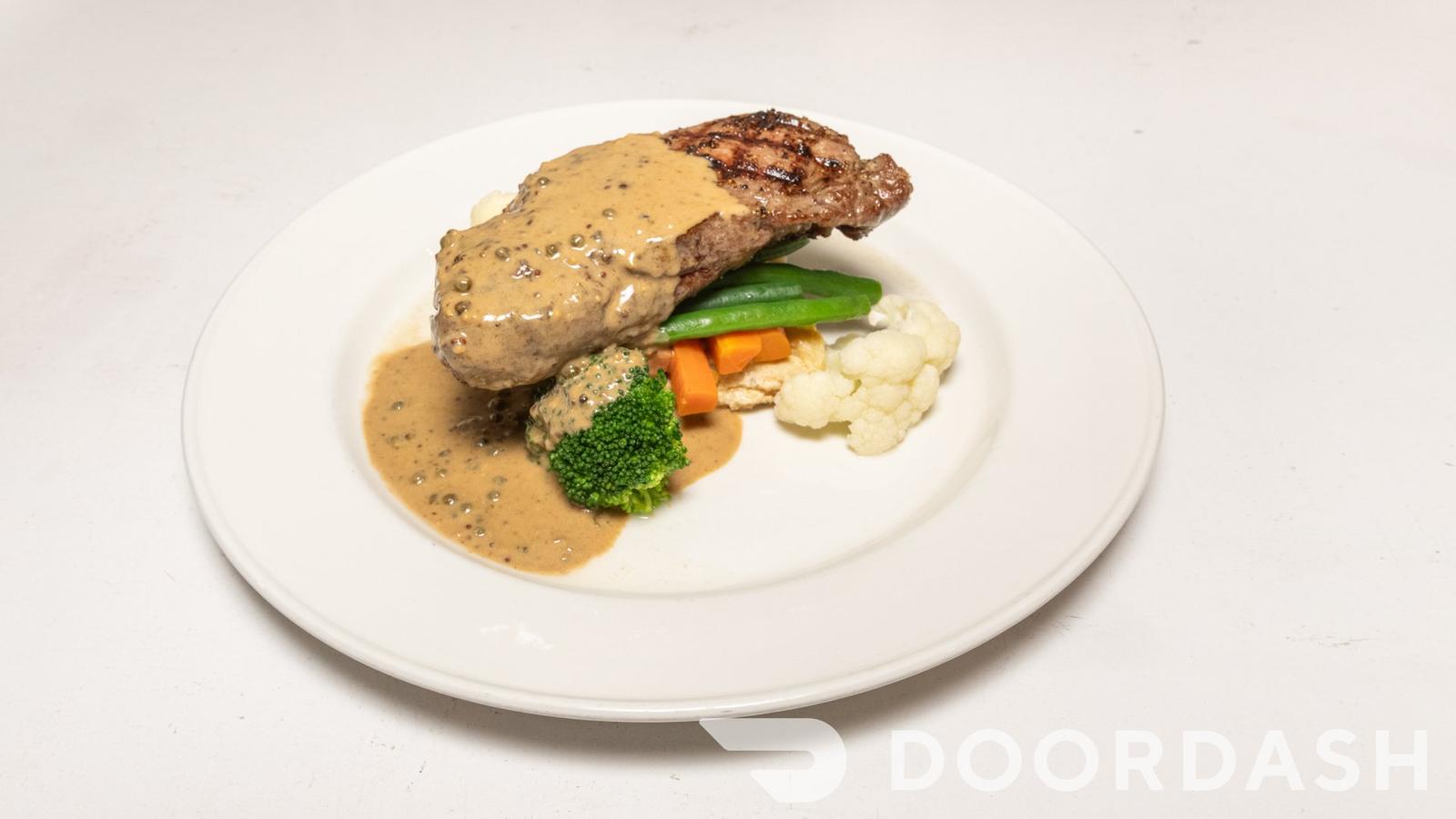 Black Angus Porterhouse at Racetrack Café